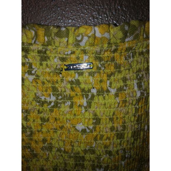 Volcom  Wanna Have Sun  Lime  CottageCore Hippie Girly Boho Summer Cami Top - Picture 4 of 6